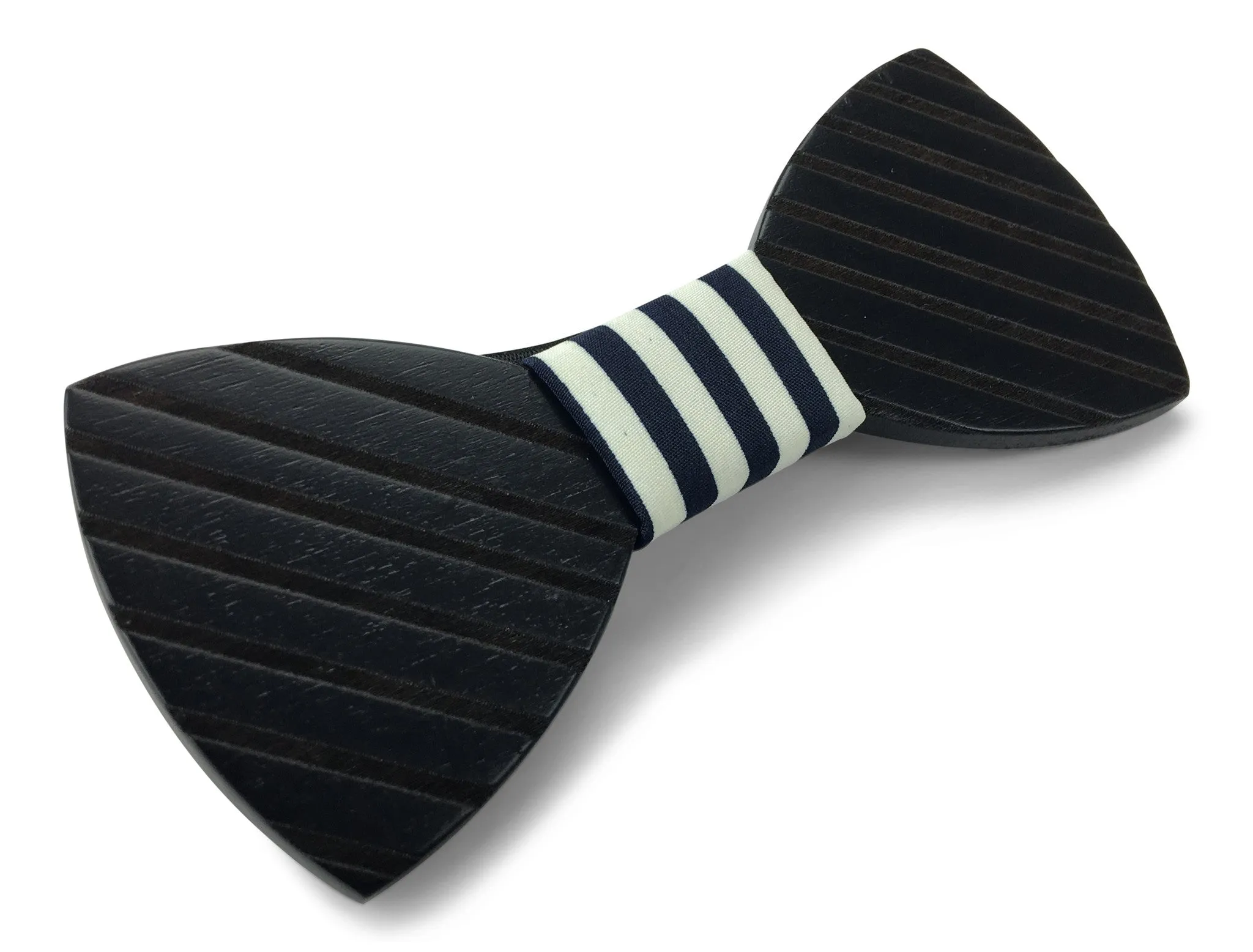 Premium Wooden Creative Handmade Bowtie with Matching Cotton Mens Blend Sock