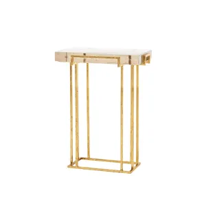 Prism Side Table / Gold Leaf
