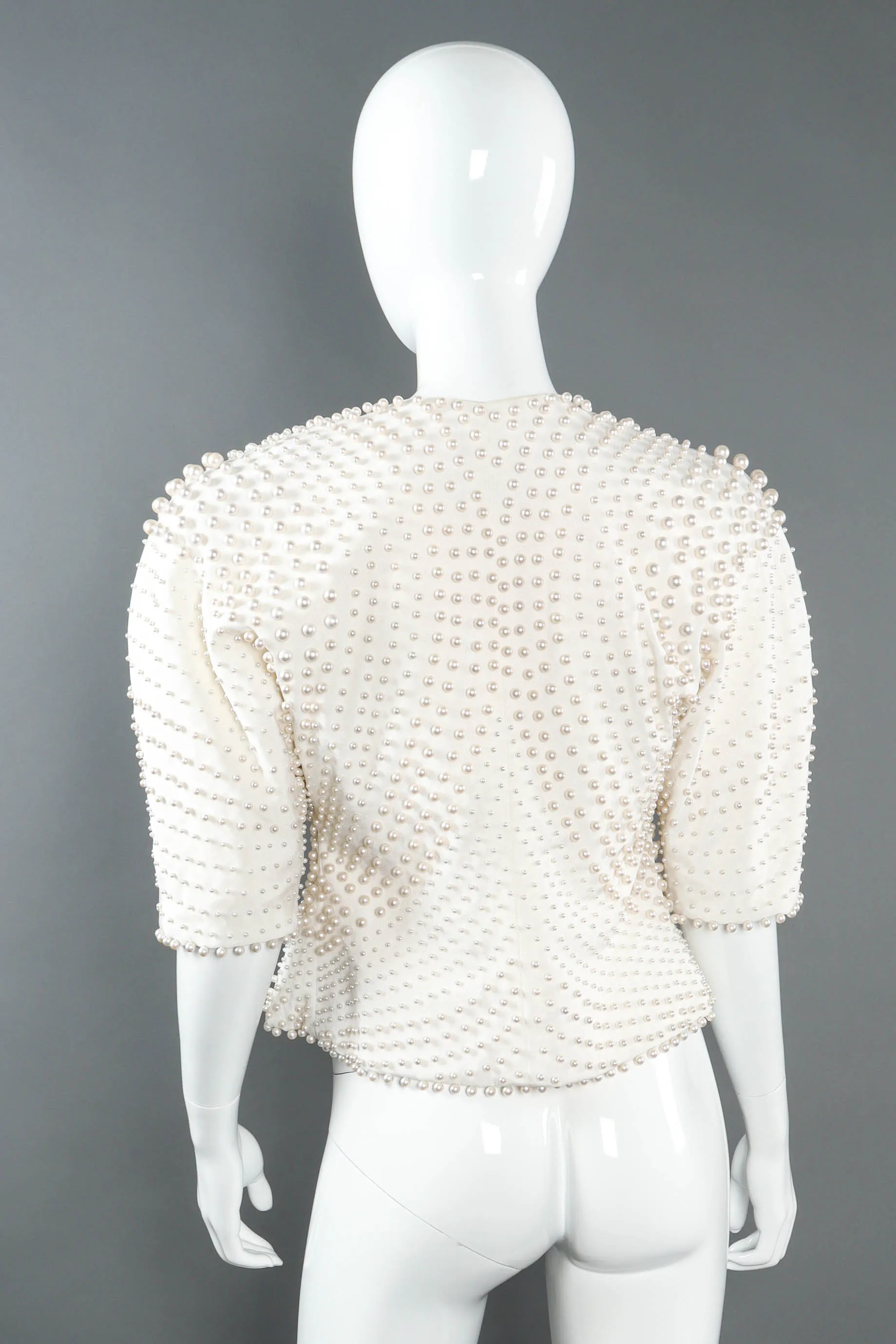 Puff Pearl Bolero Jacket