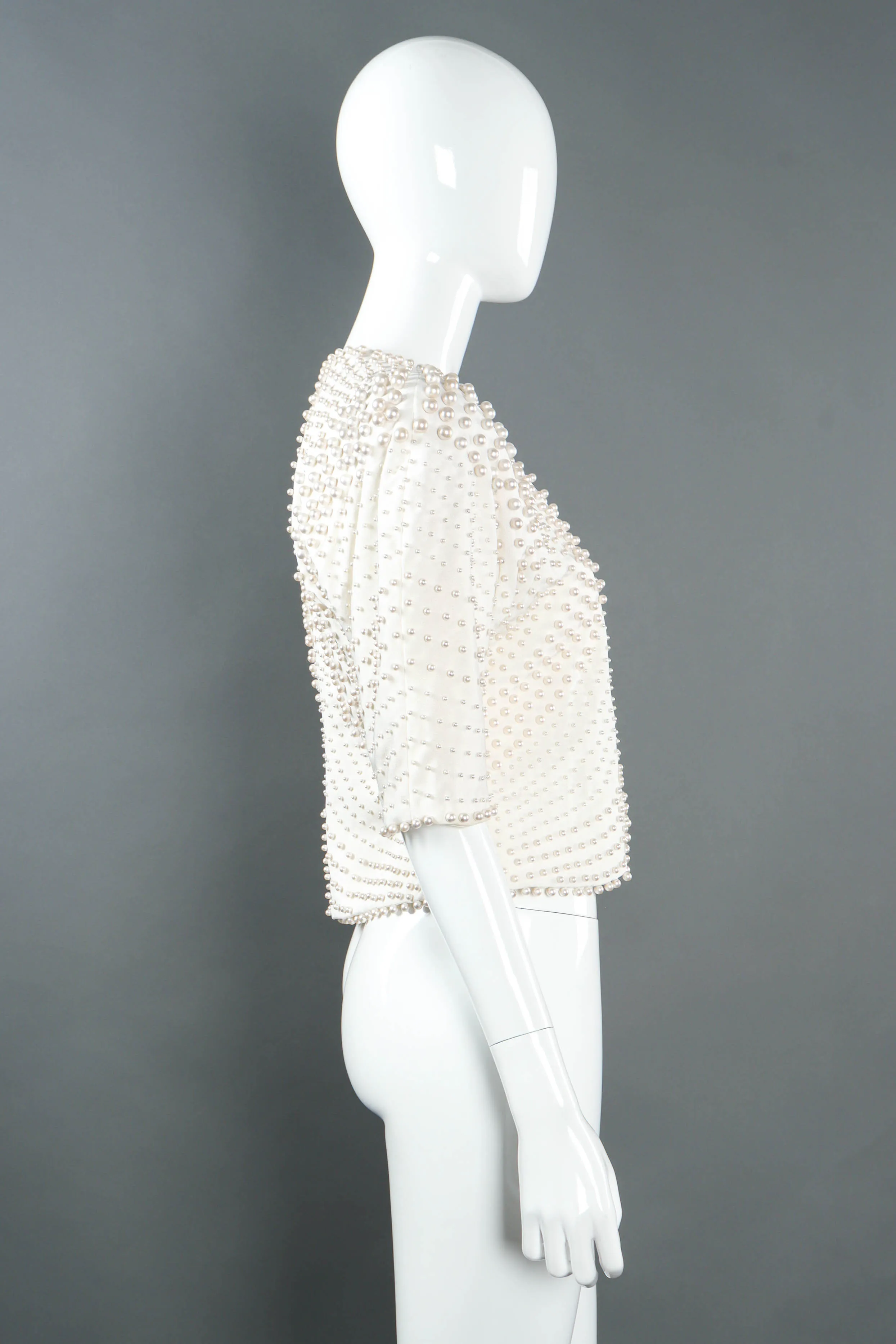 Puff Pearl Bolero Jacket