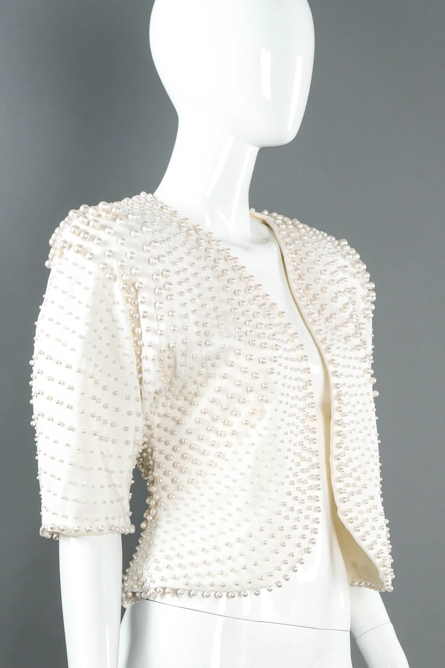 Puff Pearl Bolero Jacket