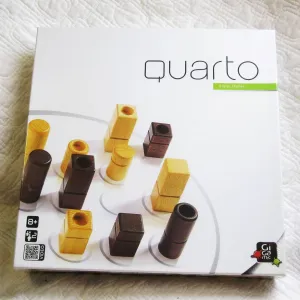 "Quarto" Wooden Strategy Game, Ages 8 