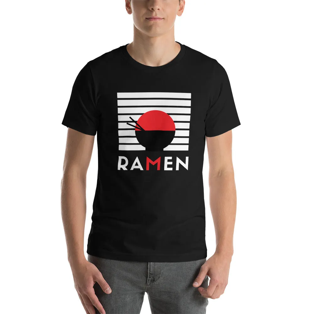 "Ramen" Unisex Japanese Ramen Noodles Eco T-Shirt