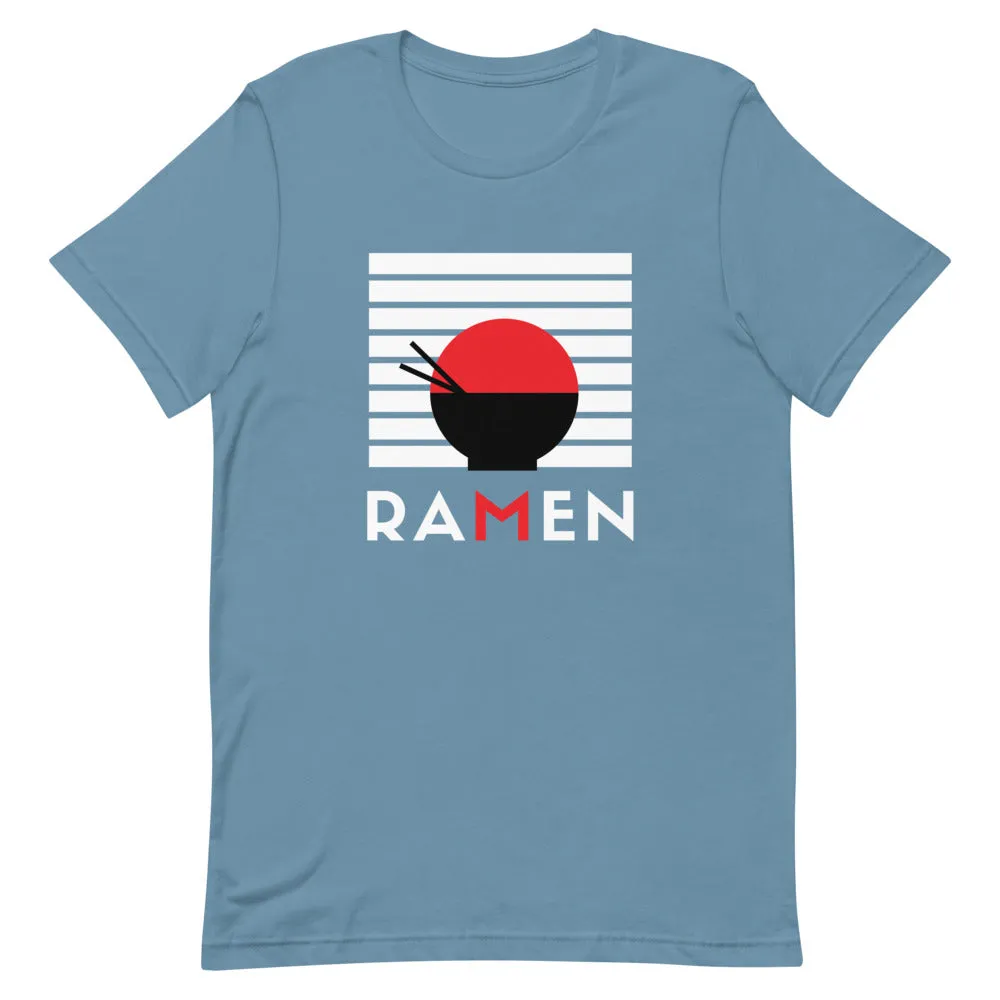 "Ramen" Unisex Japanese Ramen Noodles Eco T-Shirt