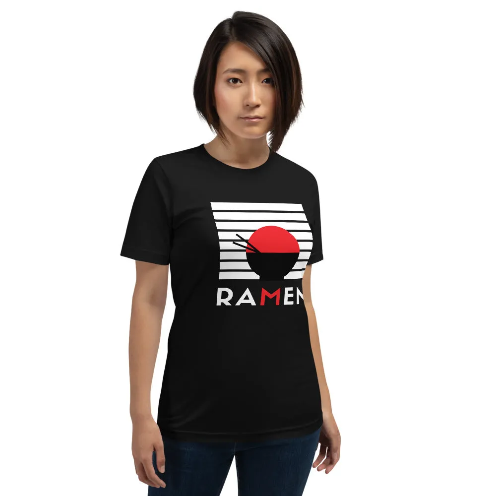 "Ramen" Unisex Japanese Ramen Noodles Eco T-Shirt