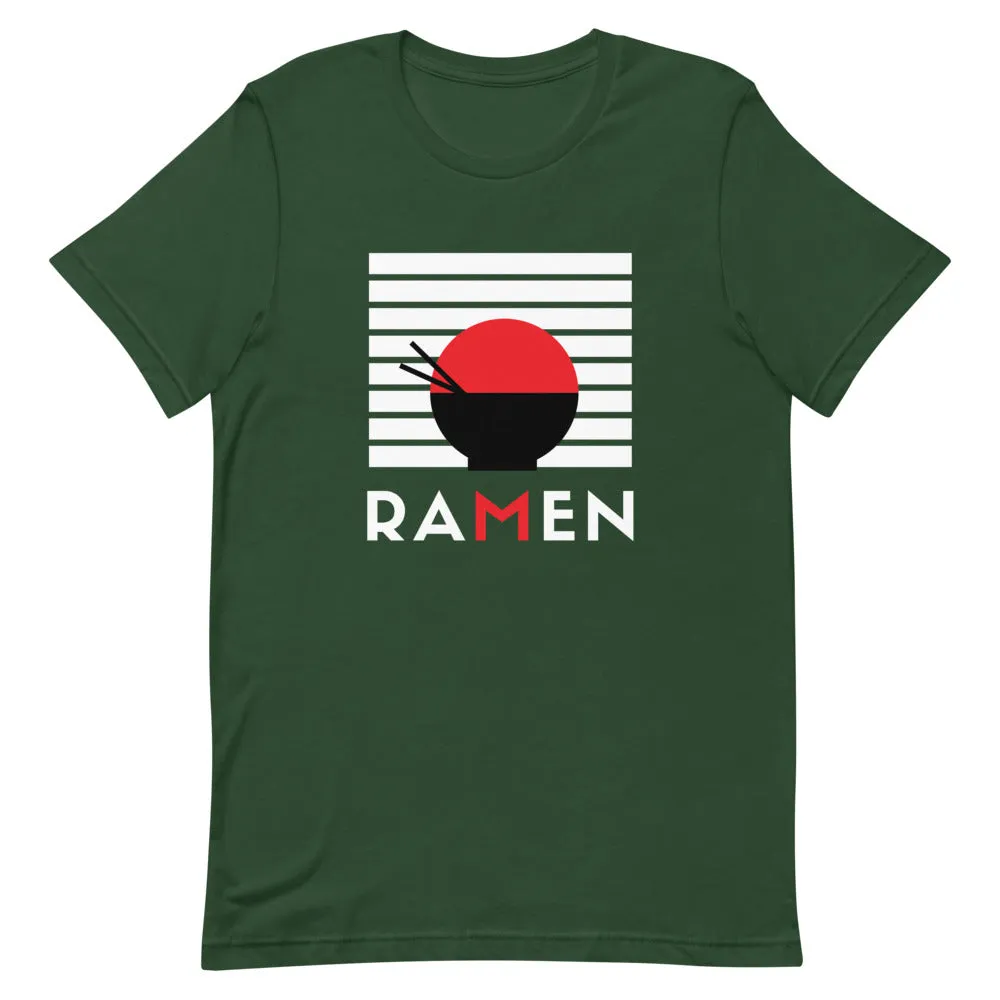 "Ramen" Unisex Japanese Ramen Noodles Eco T-Shirt
