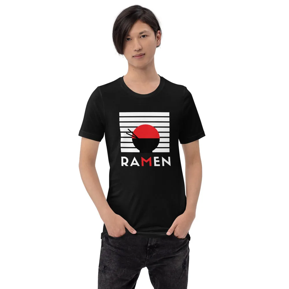 "Ramen" Unisex Japanese Ramen Noodles Eco T-Shirt