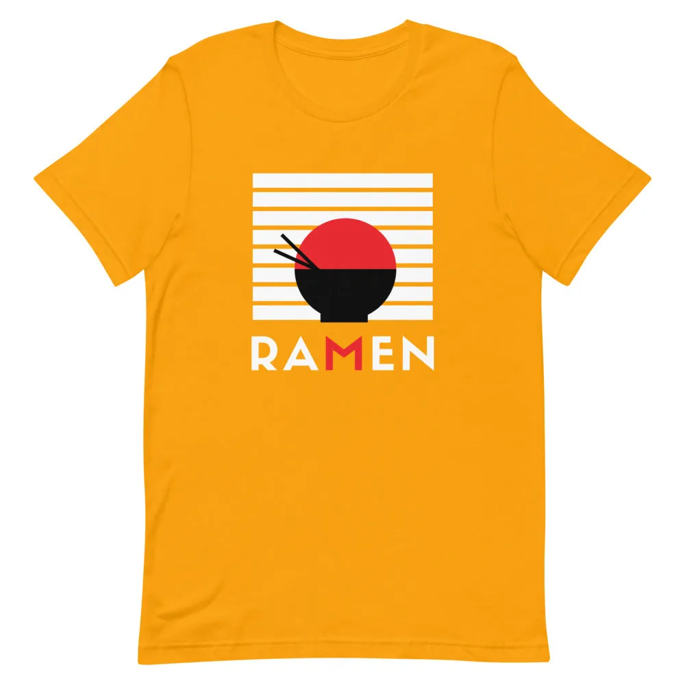 "Ramen" Unisex Japanese Ramen Noodles Eco T-Shirt