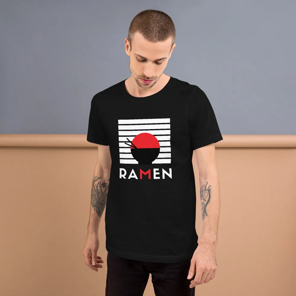 "Ramen" Unisex Japanese Ramen Noodles Eco T-Shirt