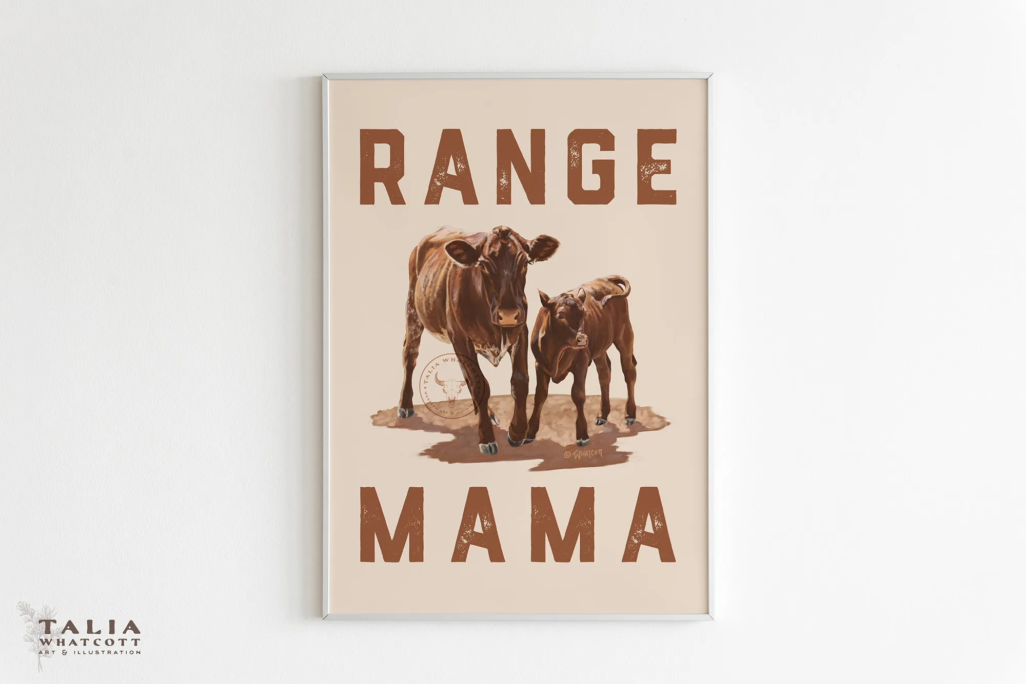 "Range Mama" Premium Matte Paper Art Print