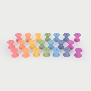 Rainbow Wooden Spool