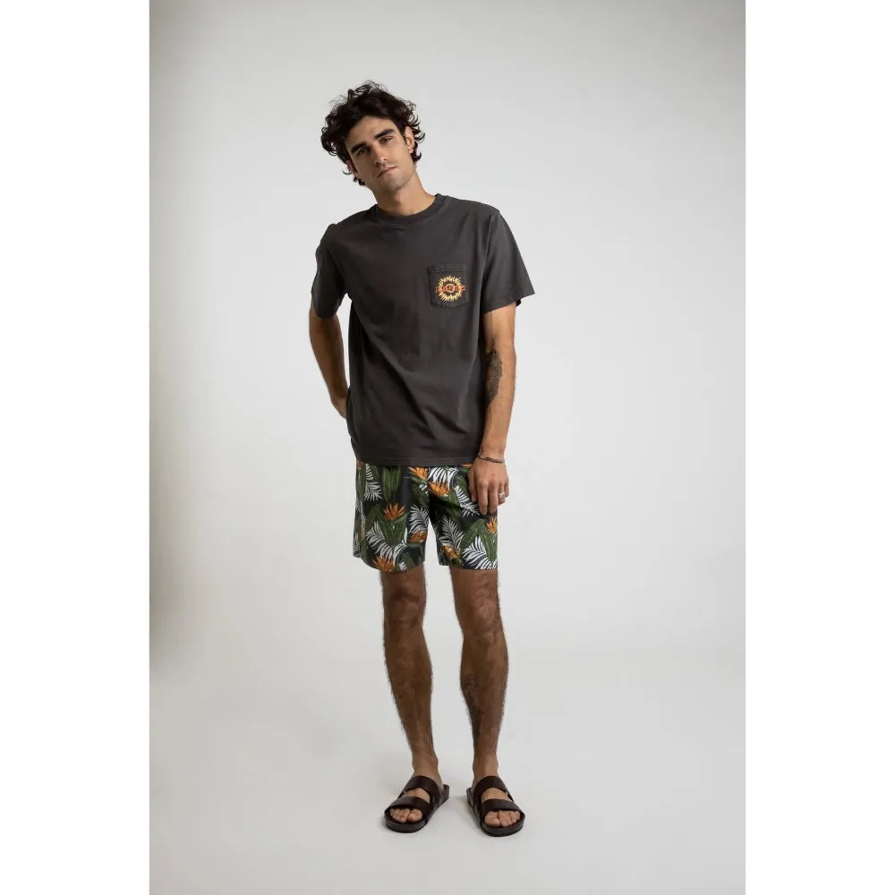 RHYTHM BOP BEACHSHORT VINTAGE BLACK
