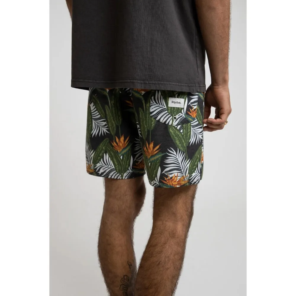 RHYTHM BOP BEACHSHORT VINTAGE BLACK