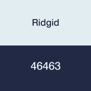 Ridgid 46463 Error Code Decal