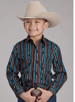 Roper Shirt Boys Vintage Collection Stripe