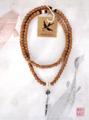 Rudraksha Tibetan Prayer Beads