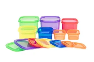 SALE! 21 Day Portion Control Diet Container Set LABELED Portion Control Set (7 Piece) Autumn Diet Fix Kit   Meal Plan Guide – BPA Free Food Storage Containers Lose Weight
