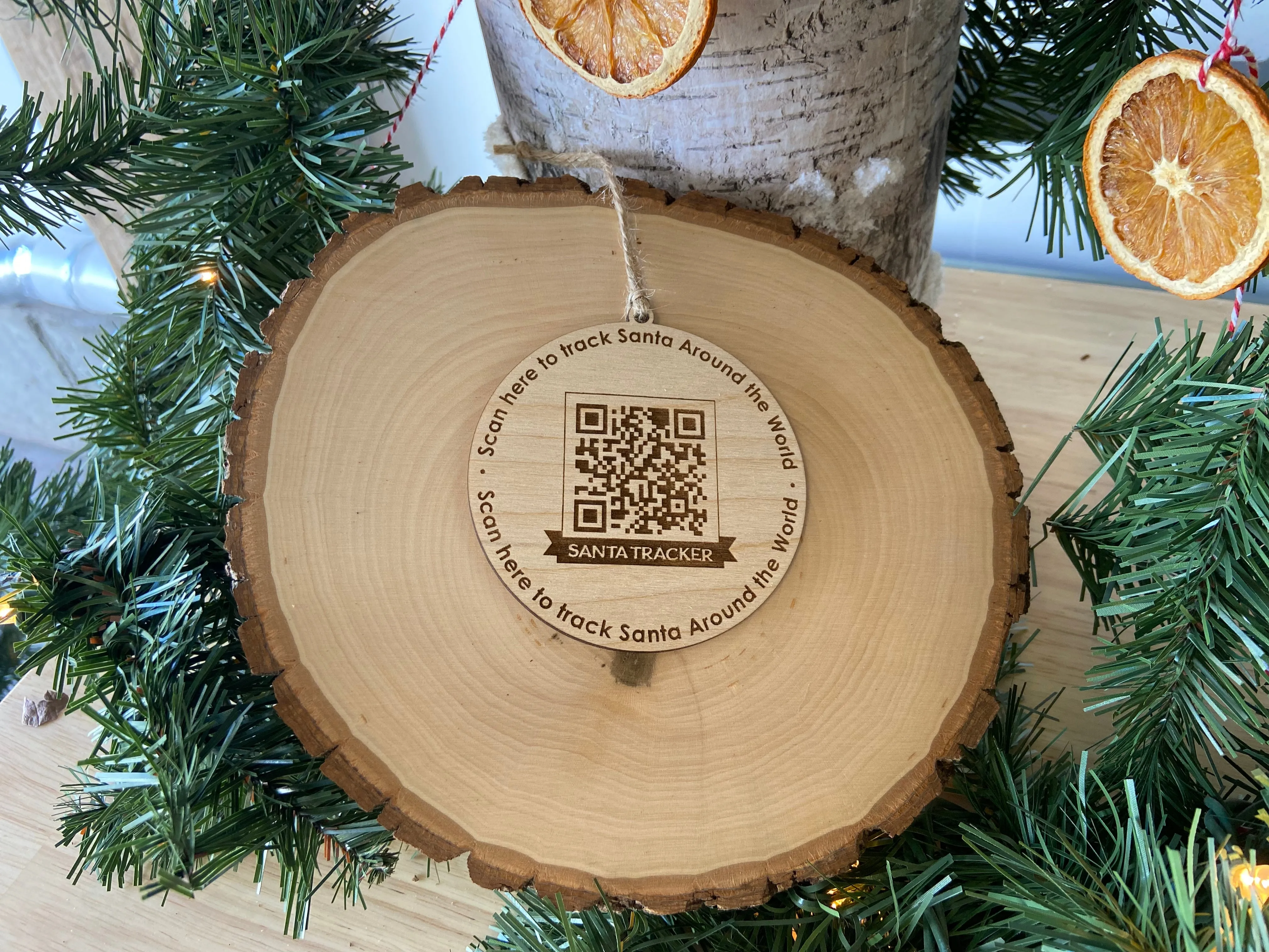 Santa Tracker Ornament