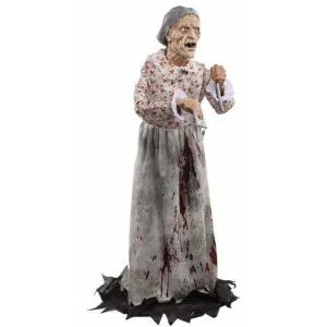 Scary Granny Bates Motel Prop