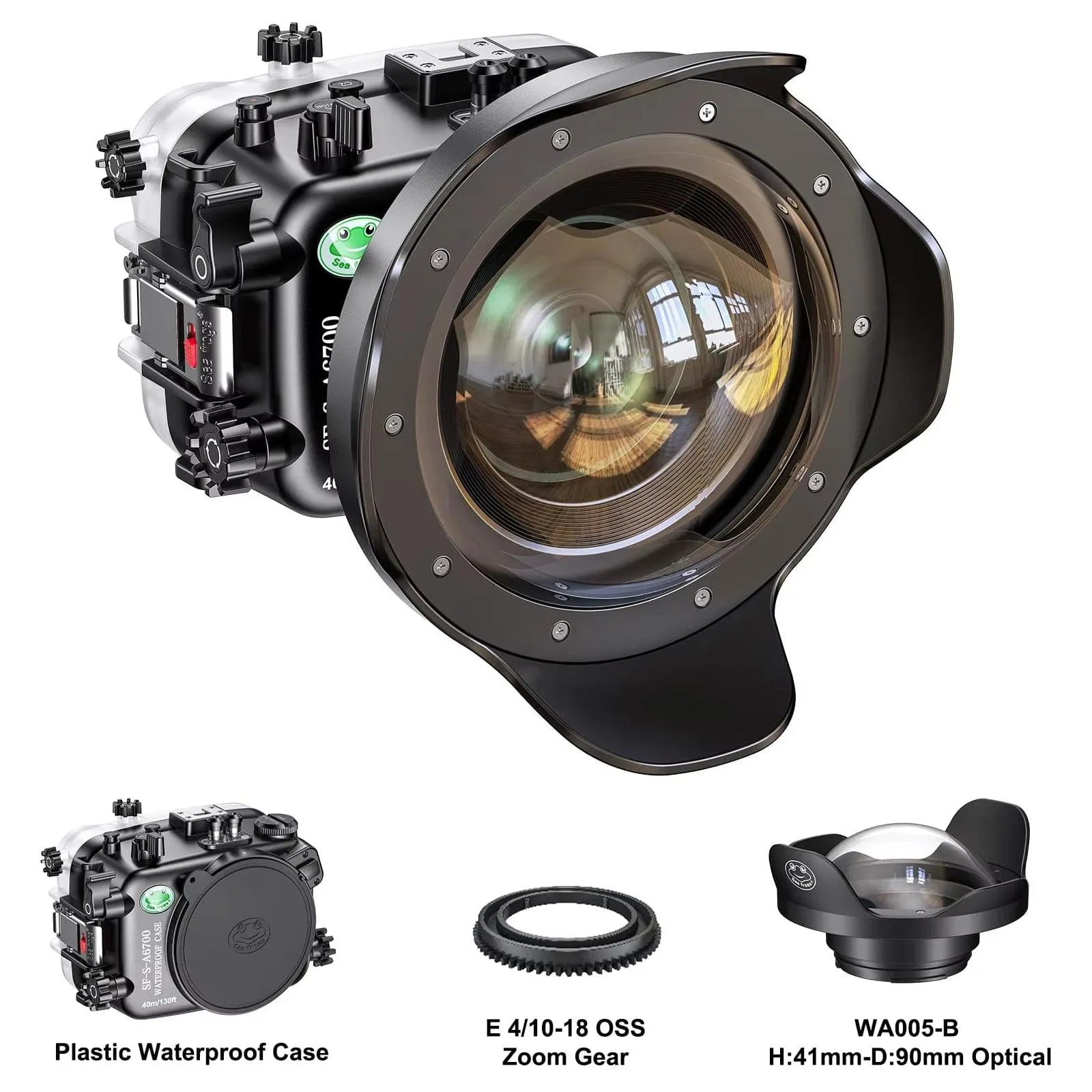 SeaFrogs Underwater Camera Housing for Sony A6700