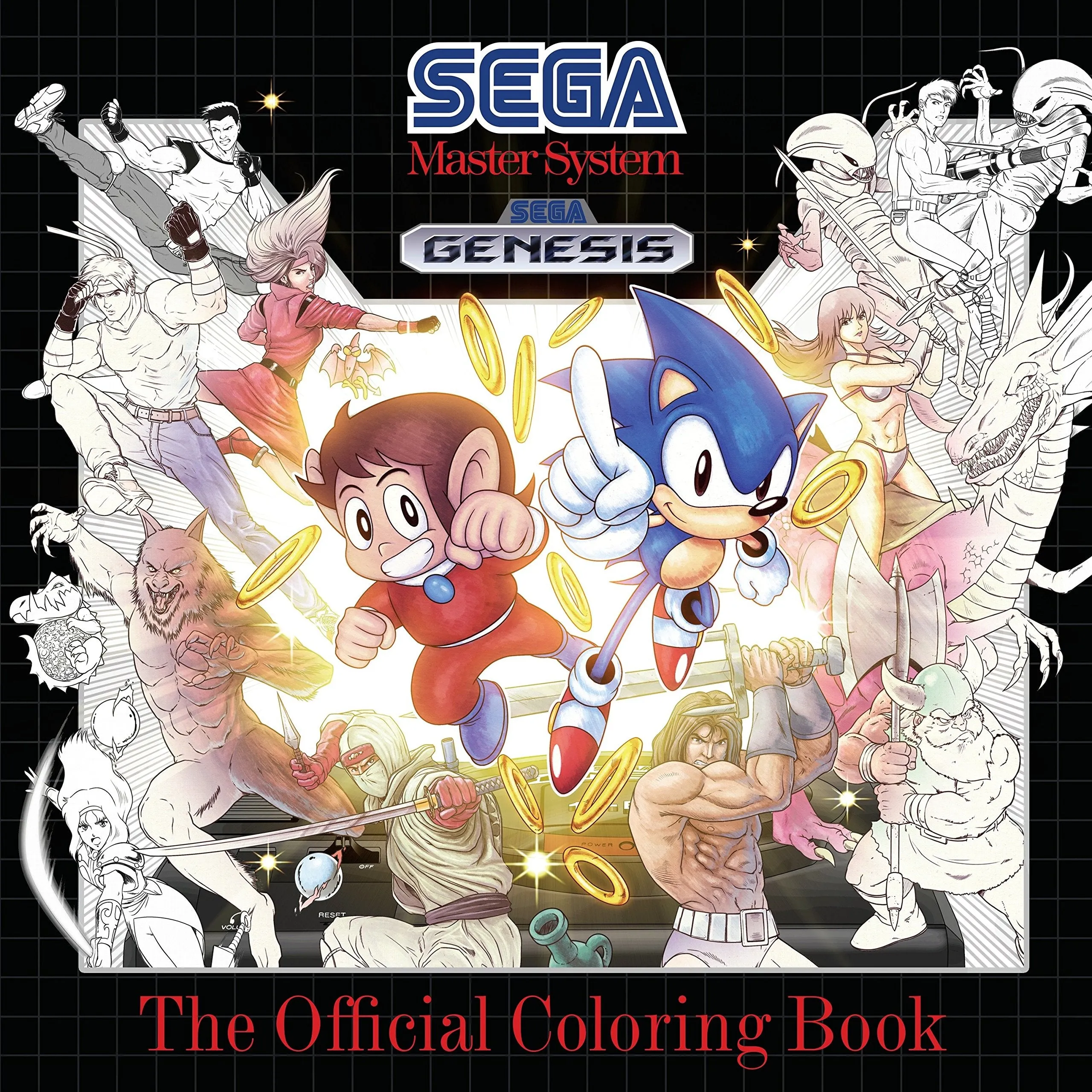 SEGA: The Official Coloring Book