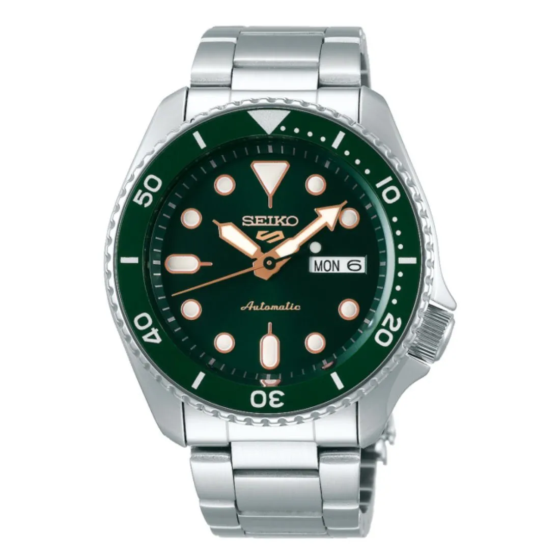 Seiko Automatic Green Face Men's Watch SRPD63