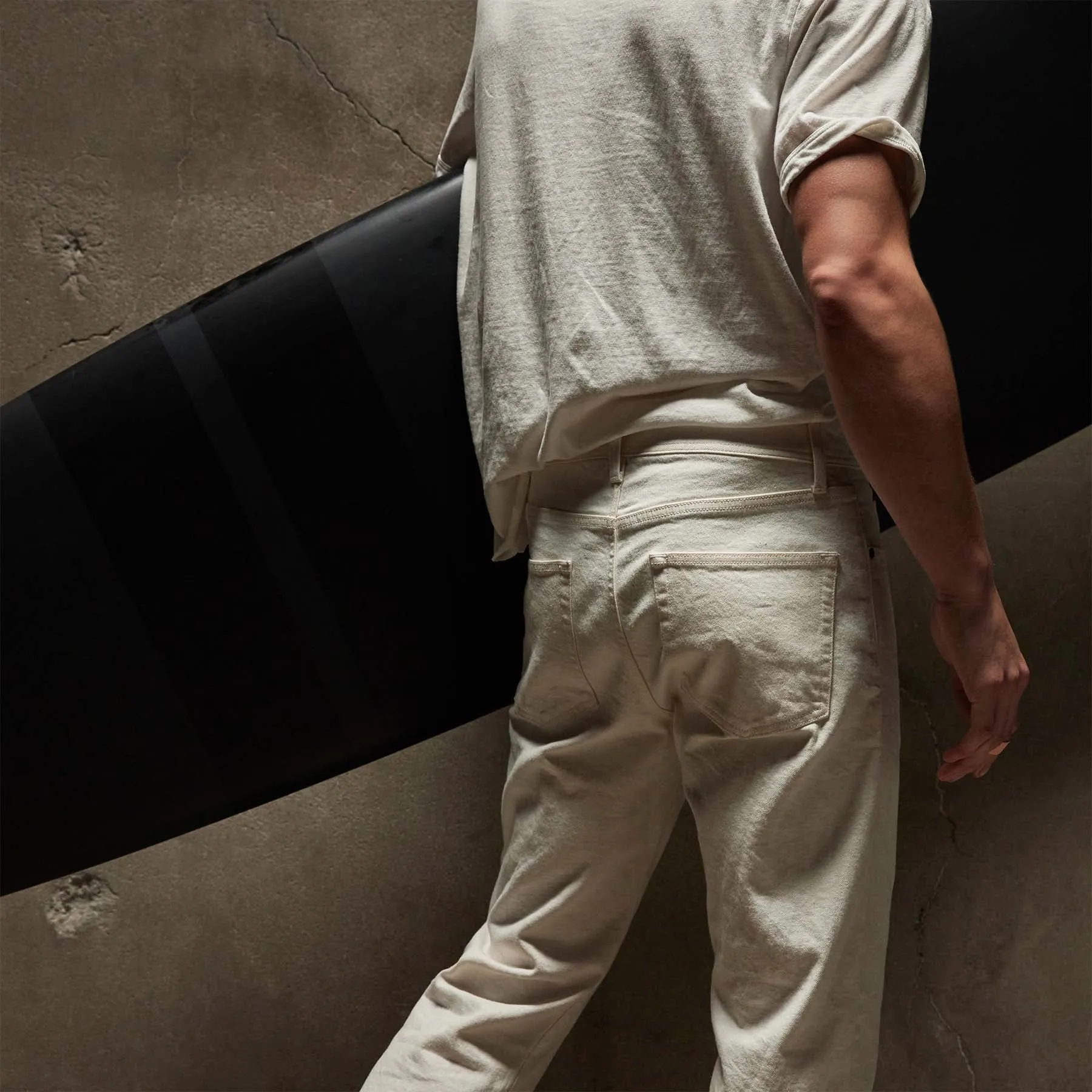 Selvedge Denim Jean - Natural