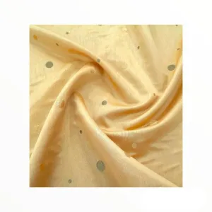Silk Two Tone Circle Embroidery 280 cm