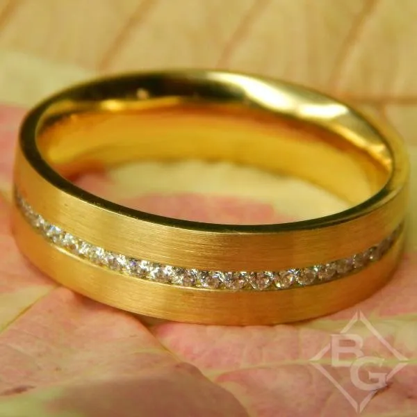 Simon G. Men's Diamond Wedding Band