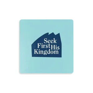 (Simple Geometry) Seek First His Kingdom {Coasters}