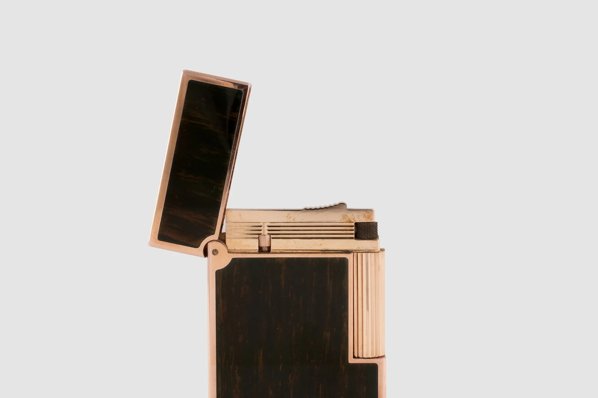 S.T. Dupont Gold Plated & Lacquer Pocket Lighter