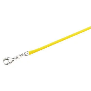 Sterling Silver 2.25mm Yellow Silk Cord