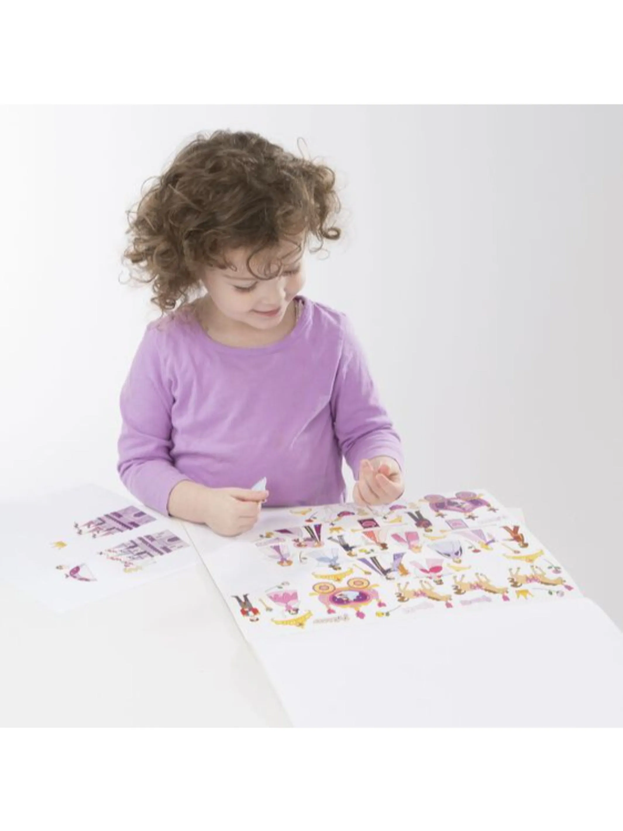 Sticker Collection Book: 500  Stickers - Princesses, Tea Party, Animals, and More