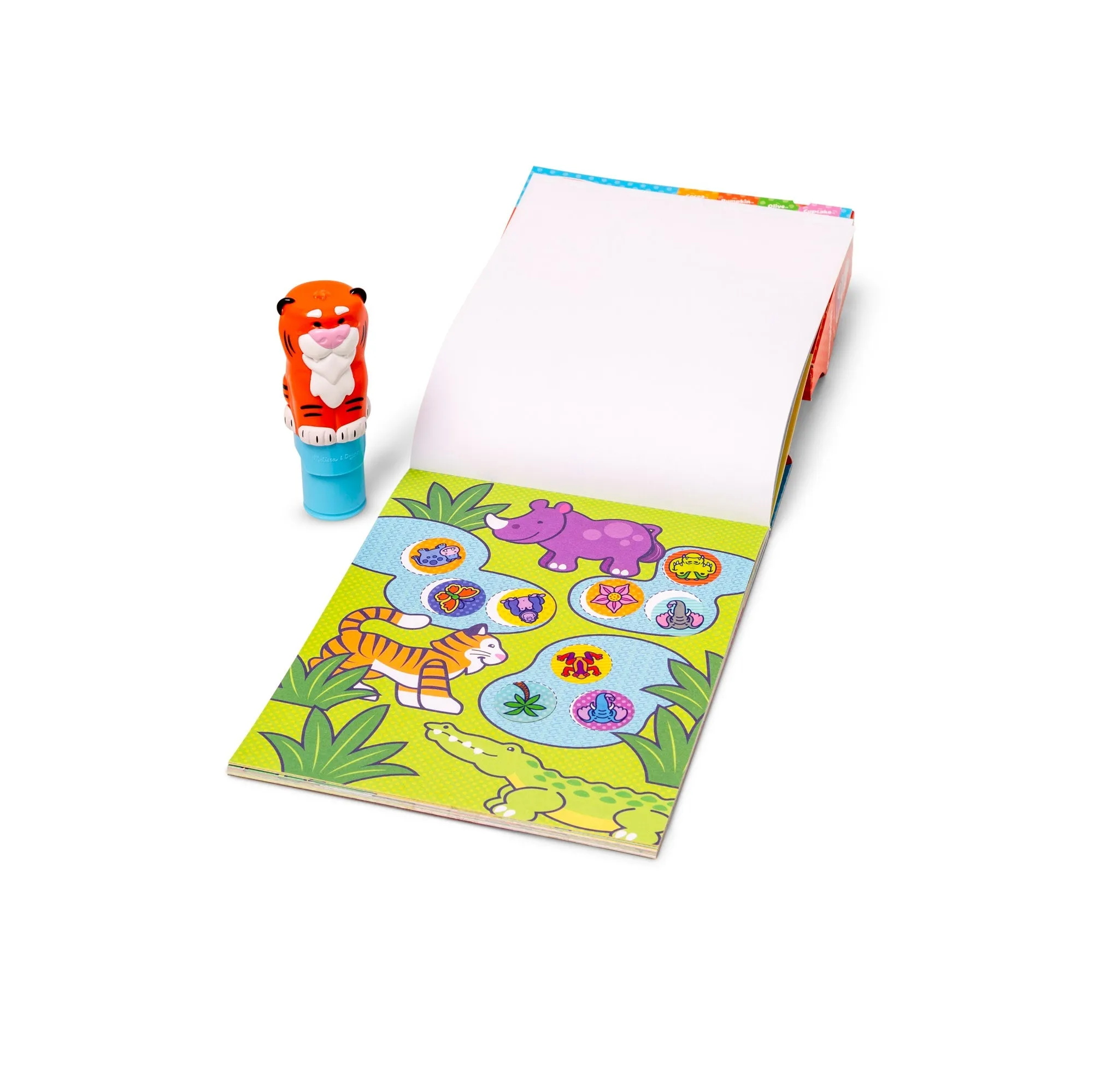 Sticker WOW!® Activity Pad & Sticker Stamper - Tiger