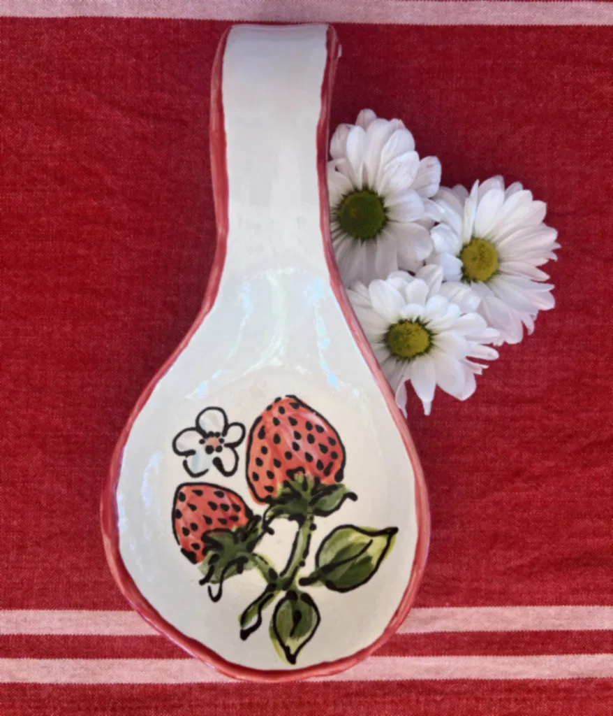 Strawberry Spoon Rest