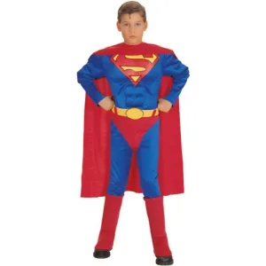Superman Muscle Chest Child Size M