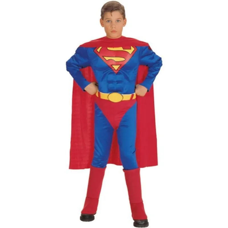 Superman Muscle Chest Child Size M