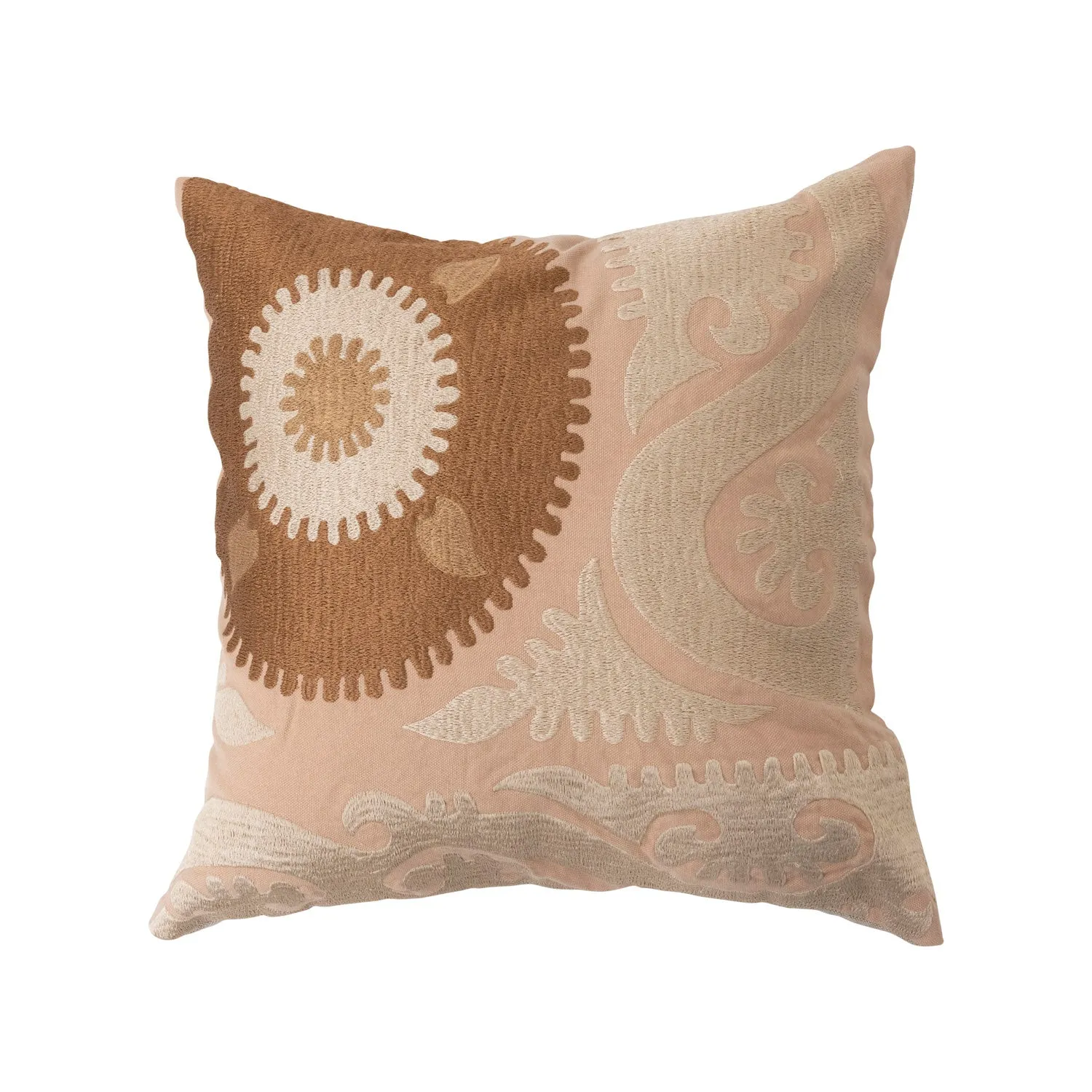 Suzani Embroidered Pillow