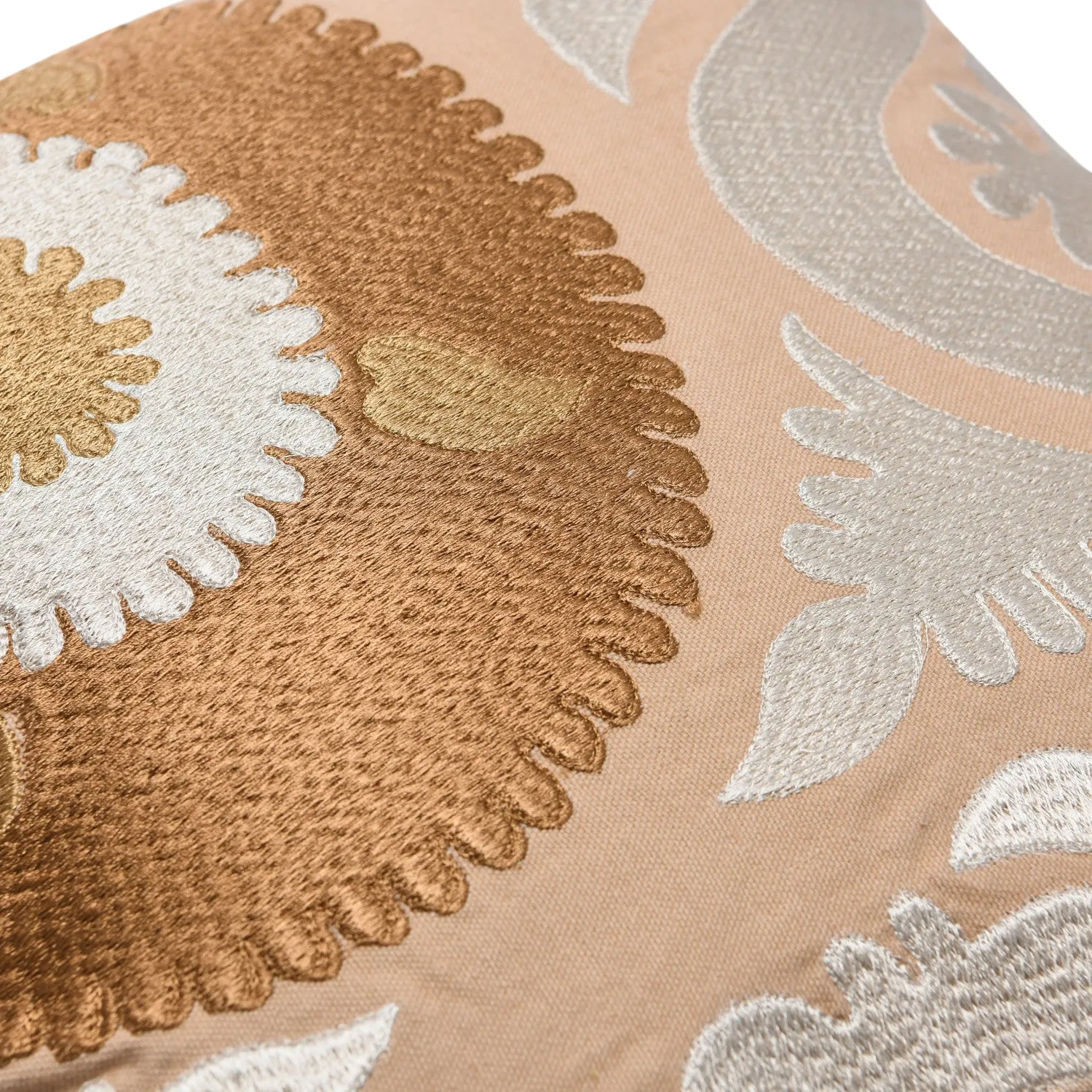 Suzani Embroidered Pillow