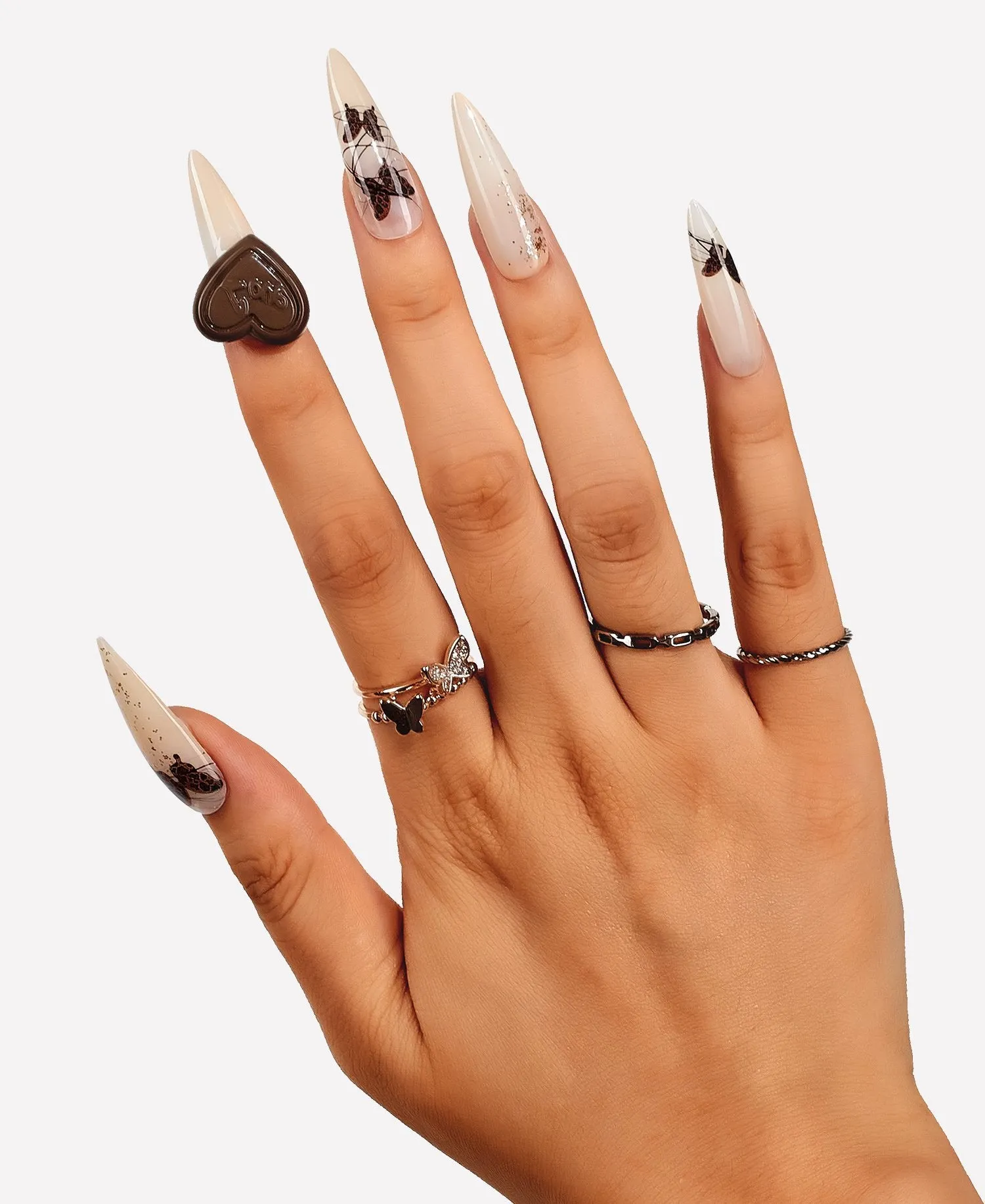 Swiss Hot Chocolate Nail Decoration Set