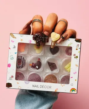 Swiss Hot Chocolate Nail Decoration Set