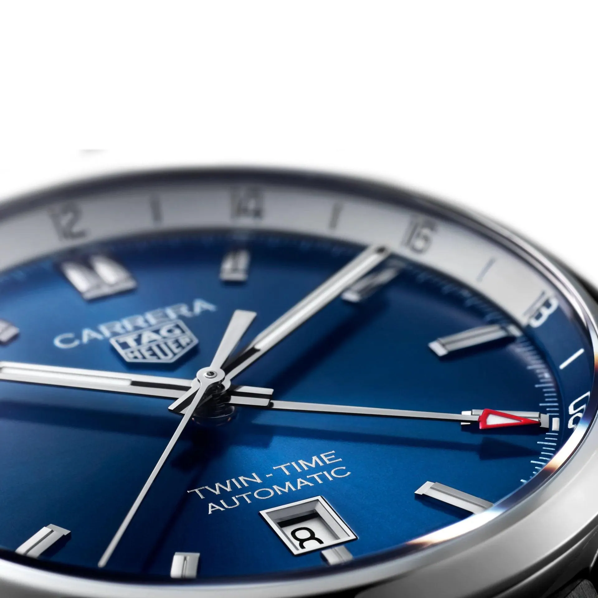Tag Heuer Carrera Twin-Time Caliber 7 41mm Automatic steel WBN201A.BA0640 watch