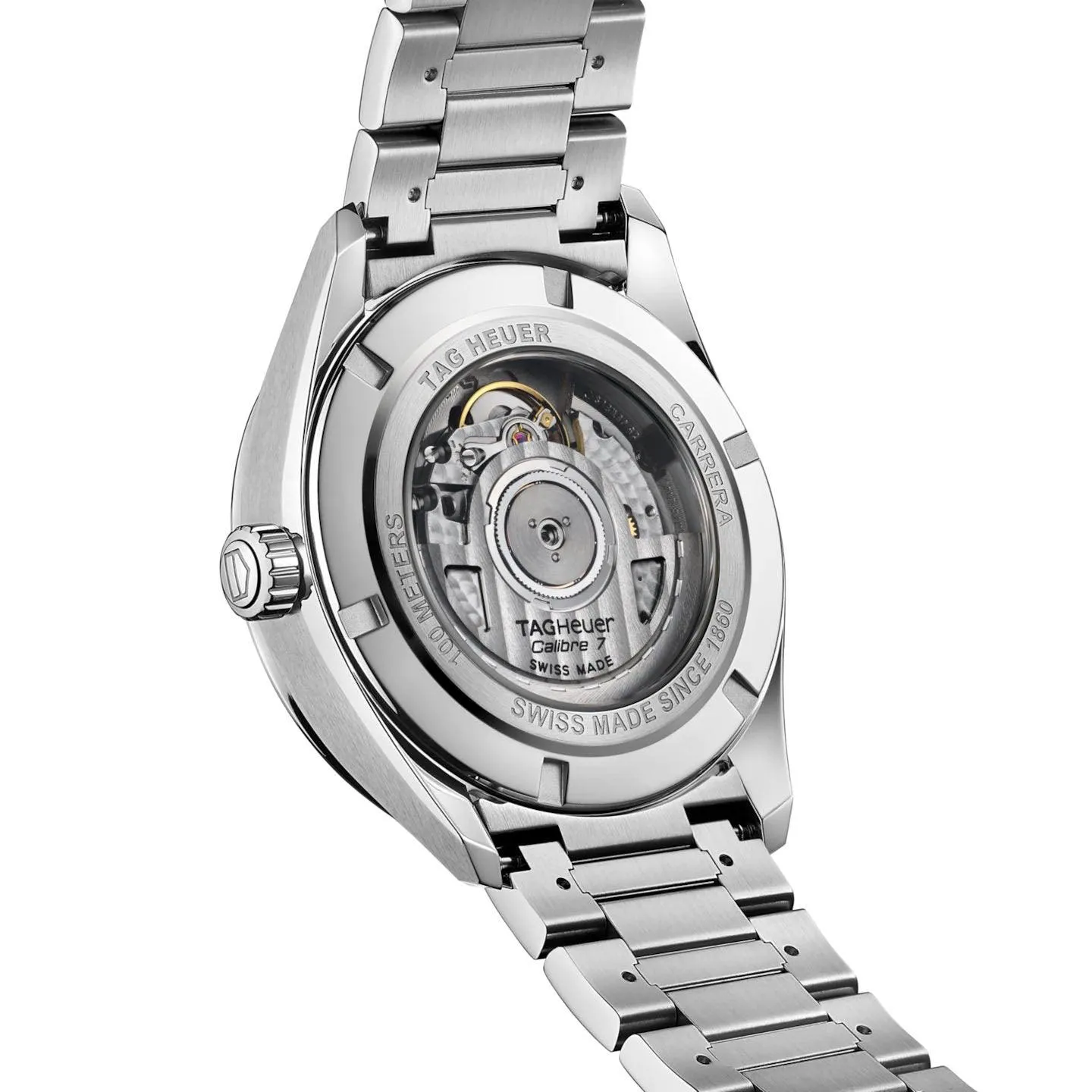 Tag Heuer Carrera Twin-Time Caliber 7 41mm Automatic steel WBN201A.BA0640 watch