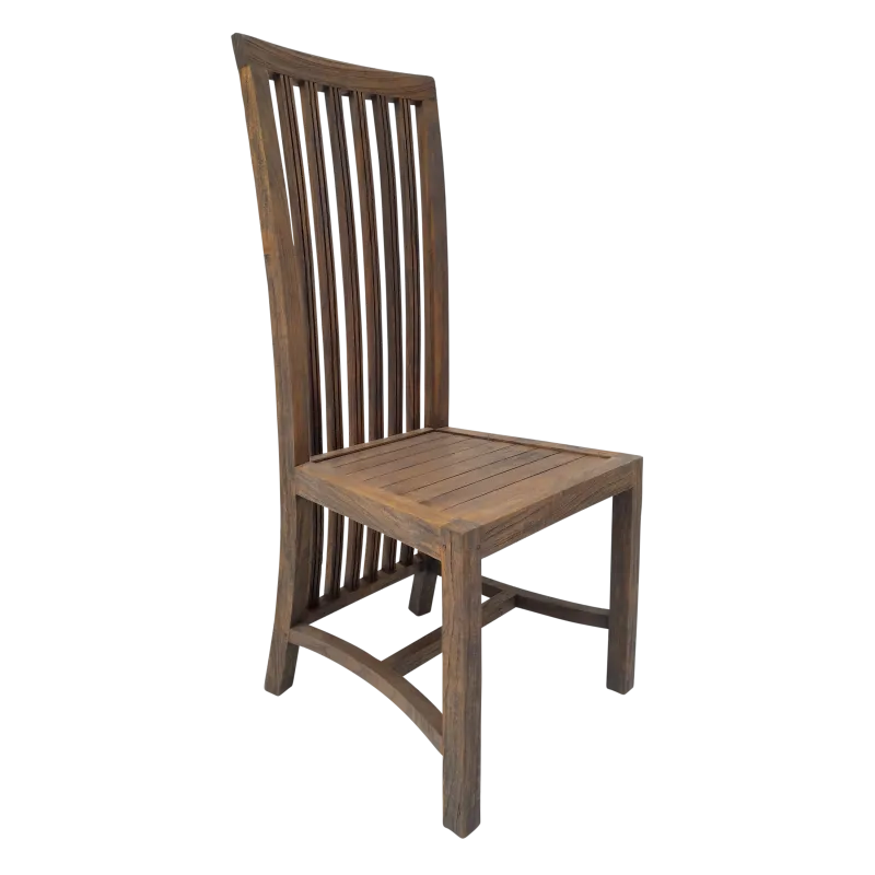 Teak Slat Dining Chair