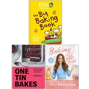 The Big Baking, One Tin Bakes, Baking All Year 3 Books Collection Set