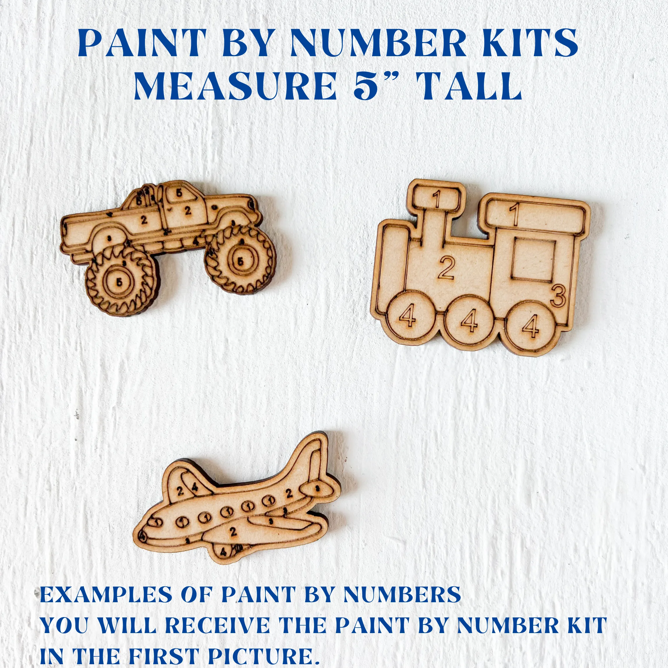 Themed Paint by Numbers Kit for Preschoolers | Fun and Creative Activity