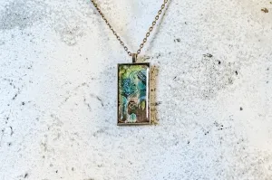 Thistle from the Sands Cabochon Necklace