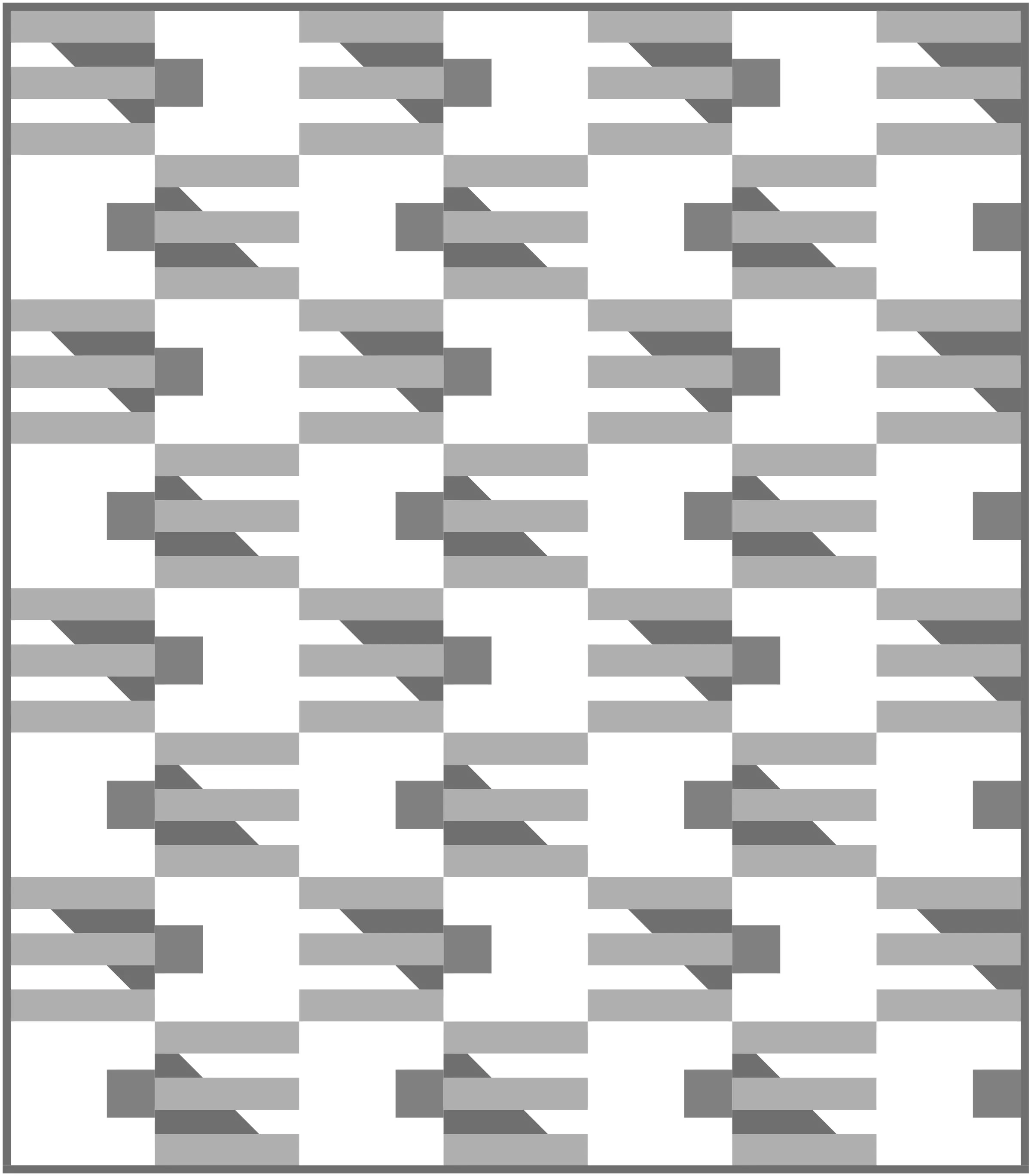 Tilted Quilt Block Pattern