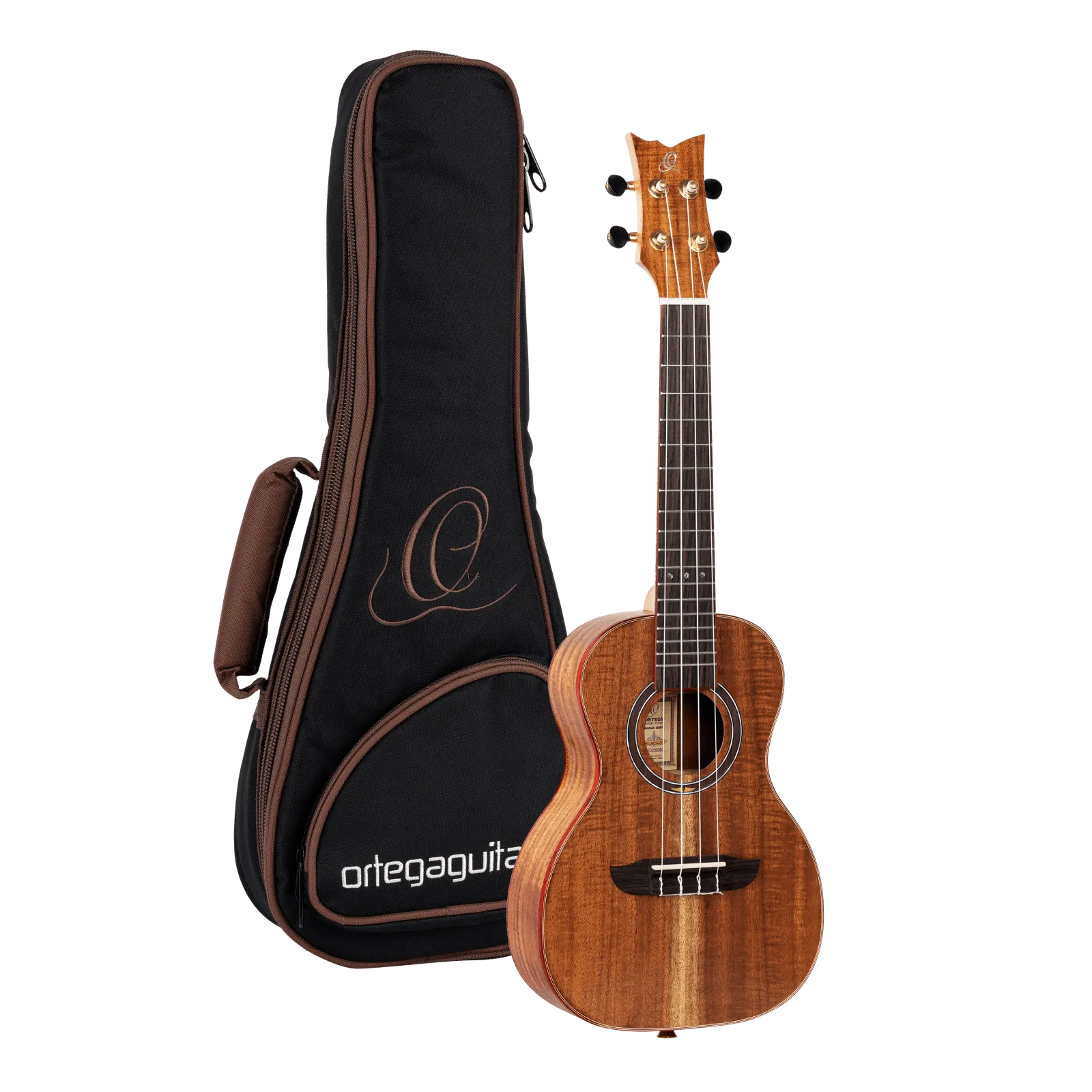 Timber Series Concert Ukulele - Solid Natural Acacia Acoustic with Gig Bag