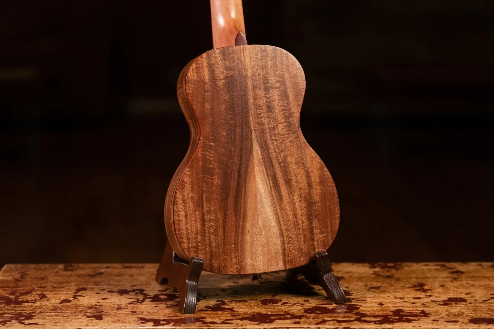 Timber Series Concert Ukulele - Solid Natural Acacia Acoustic with Gig Bag